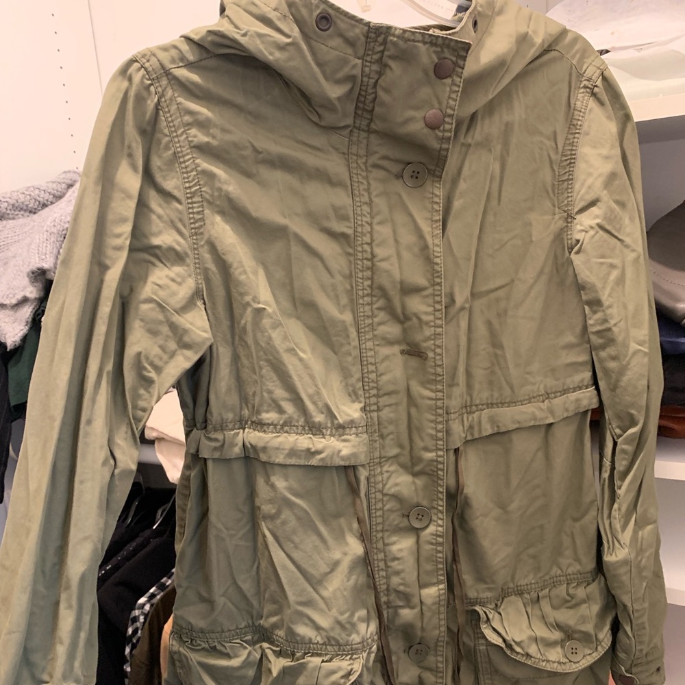Army green jacket
